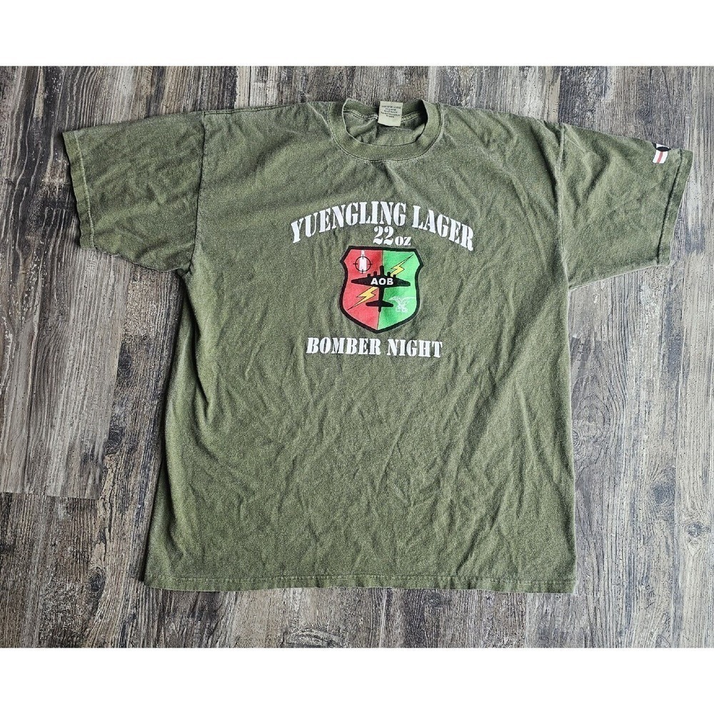 Yuengling Lager Bomber Night Beer Shirt Size Xl